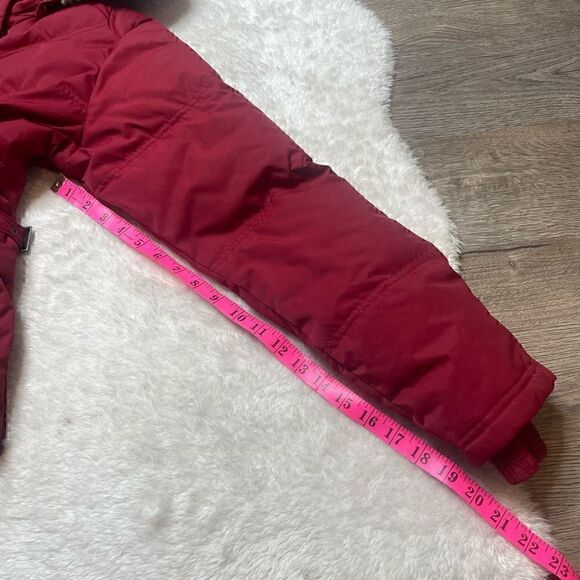Columbia XCO Down Feather Puffer Jacket Red Winter Quilted Size Small - Picture 14 of 14